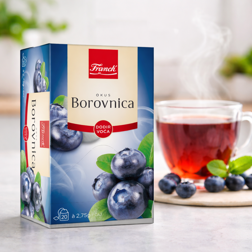 Čaj Borovnica / Blaubeertee in Beuteln