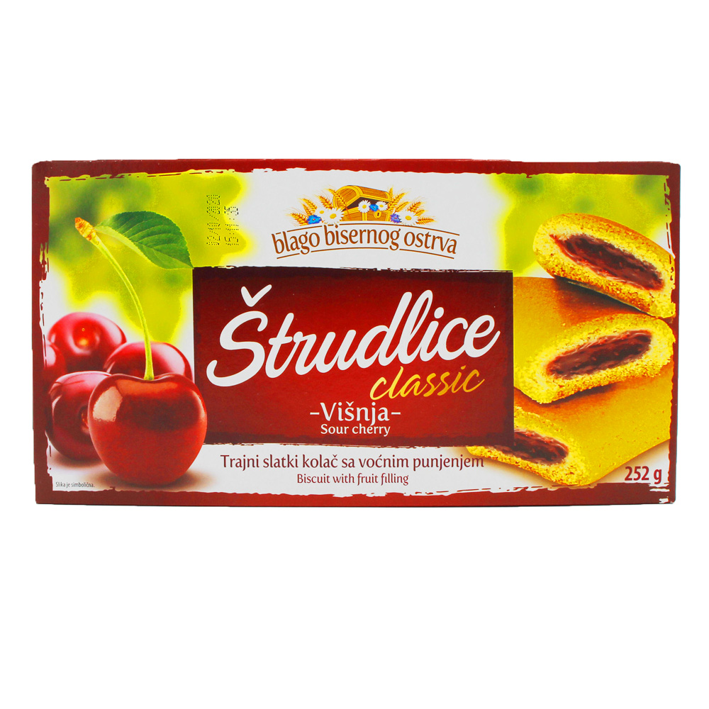 Štrudlice Višnja Gebäck mit Kirschfüllung
