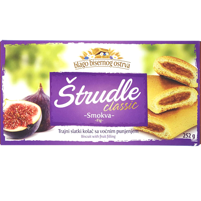 Štrudlice Smokva Gebäck mit Feigenfüllung