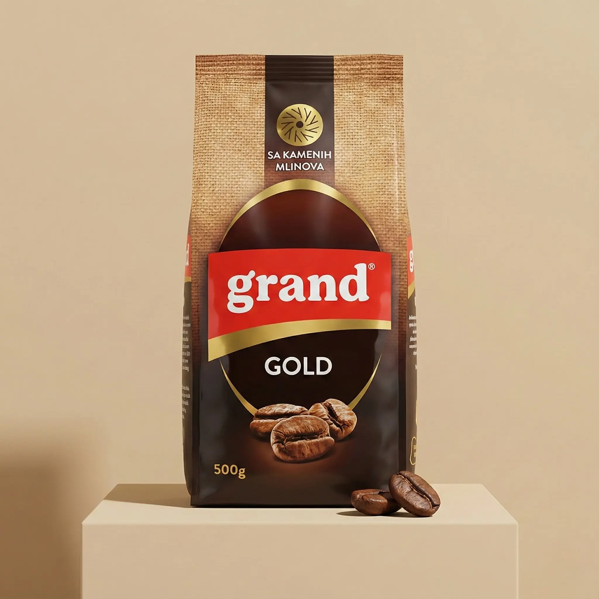 Kaffee Grand Gold gemahlen